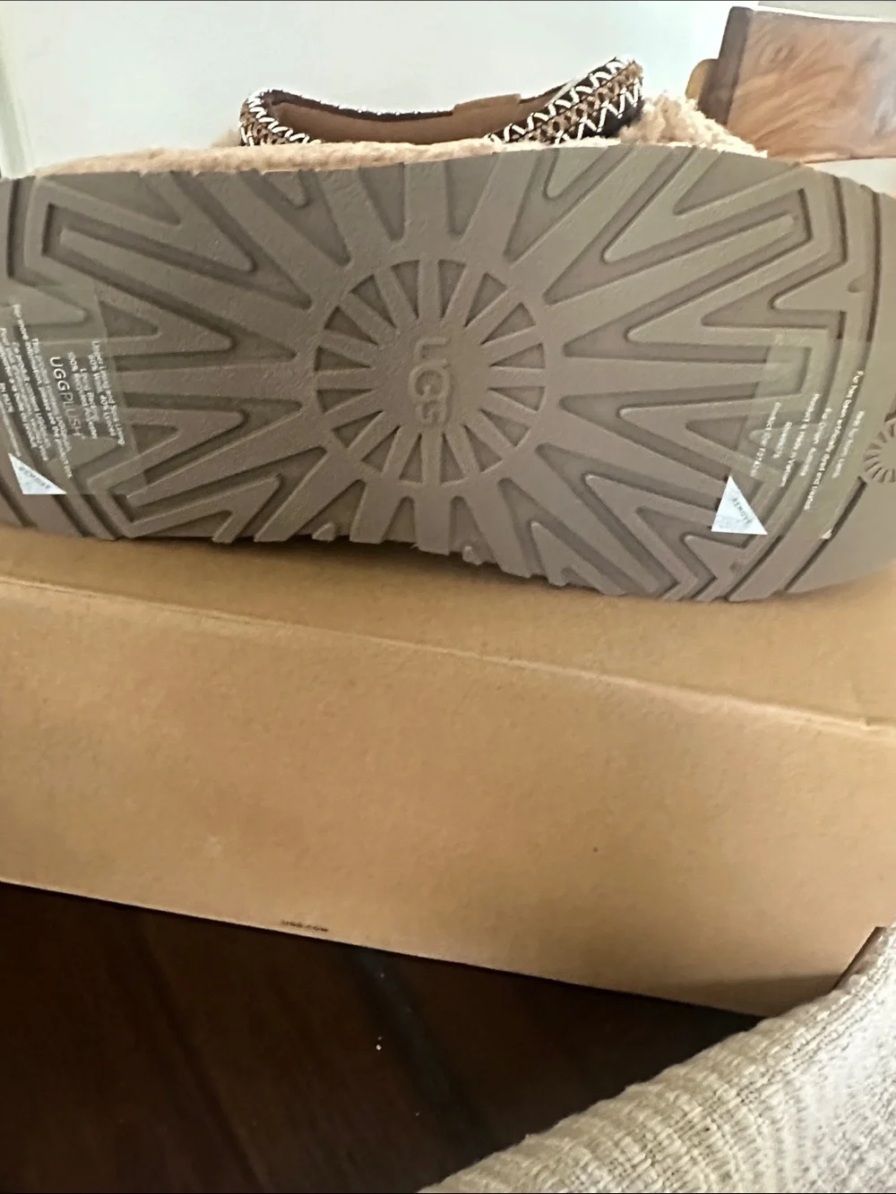 UGG soft shearling